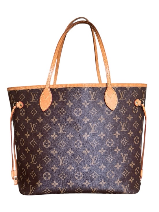 Louis Vuitton Handbags - Louis Vuitton Monogram Nov 2015 Canvas Neverfull Tote - Brown and Tan
